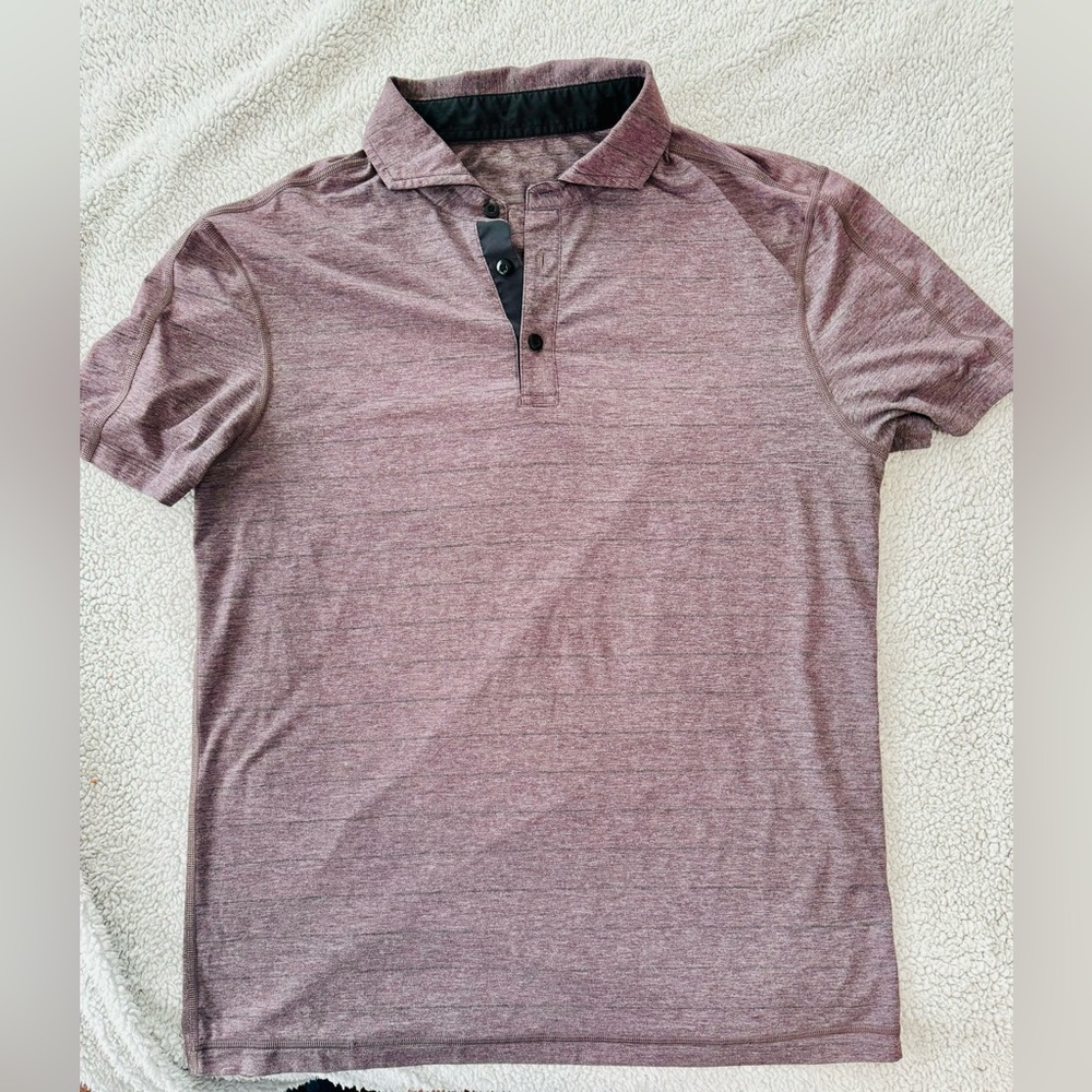 Lululemon purple polo